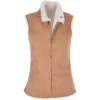 Slimline Reversible Suede Sheepskin Body Warmer Biscuit Tan : Phillipa -Default Template 2 slimline reversible suede sheepskin body warmer biscuit tan phillipa p3003 13299 image
