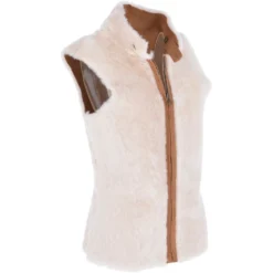 Slimline Reversible Suede Sheepskin Body Warmer Biscuit Tan : Phillipa -Default Template 2 slimline reversible suede sheepskin body warmer biscuit tan phillipa p3003 13304 image