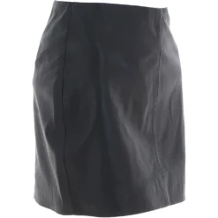 Stylish Leather Pencil Skirt Black: SK 14 -Default Template 2 stylish leather pencil skirt black sk 14 p7734 28145 image