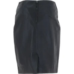 Stylish Leather Pencil Skirt Black: SK 21 -Default Template 2 stylish leather pencil skirt black sk 21 p7736 28136 image