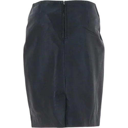 Stylish Leather Pencil Skirt Black: SK 21 7 Stylish Leather Pencil Skirt Black: SK 21 -The Bridge Store stylish leather pencil skirt black sk 21 p7736 28136 image