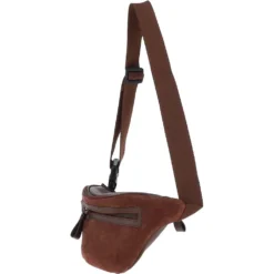 Suede And Leather Luxury Travel Bum Bag Tan: Billy -Default Template 2 suede and leather luxury travel bum bag tan billy p4313 18485 image