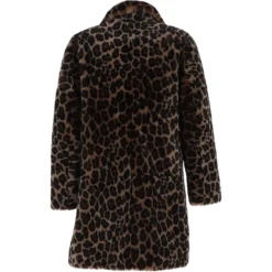 Three-Quarter Leopard Print Skeepskin Coat: Aria -Default Template 2 three quarter leopard print skeepskin coat aria p4404 18786 image