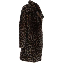 Three-Quarter Leopard Print Skeepskin Coat: Aria -Default Template 2 three quarter leopard print skeepskin coat aria p4404 18787 image