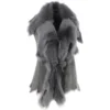 Toscana Double Collar Suede Leather Gilet Mineral Grey: Pegasus -Default Template 2 toscana double collar suede leather gilet mineral grey pegasus p5692 20249 image