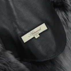 Toscana Long Haired Shearling Jacket With Large Hood Black : Muna 11 Toscana Long Haired Shearling Jacket With Large Hood Black : Muna -Default Template 2 toscana long haired shearling jacket with large hood black muna p852 3651 image