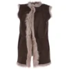 Toscana Suede Leather Gilet Brown : Wanda 1 Toscana Suede Leather Gilet Brown : Wanda -Default Template 2 toscana suede leather gilet brown wanda p2582 12034 image