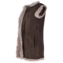 Toscana Suede Leather Gilet Brown : Wanda 7 Toscana Suede Leather Gilet Brown : Wanda -Default Template 2 toscana suede leather gilet brown wanda p2582 12035 image