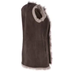 Toscana Suede Leather Gilet Brown : Wanda 9 Toscana Suede Leather Gilet Brown : Wanda -Default Template 2 toscana suede leather gilet brown wanda p2582 12037 image