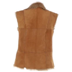 Toscana Suede Leather Gilet Honey: Kashmina -Default Template 2 toscana suede leather gilet honey kashmina p6679 24369 image