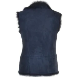 Toscana Suede Leather Gilet Navy : Kashmina -Default Template 2 toscana suede leather gilet navy kashmina p857 3634 image