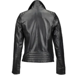 Vegetable Tanned Leather Biker Jacket Black : Eleonare -Default Template 2 vegetable tanned leather biker jacket black eleonare p1422 10505 image