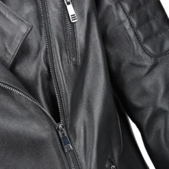 Vegetable Tanned Leather Biker Jacket Black : Eleonare -Default Template 2 vegetable tanned leather biker jacket black eleonare p1422 10506 image
