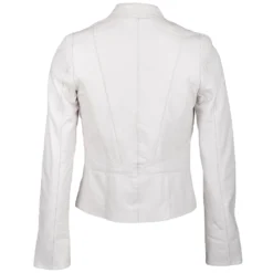 Vegetable Tanned Leather Biker Jacket White : Rosabel -Default Template 2 vegetable tanned leather biker jacket white rosabel p2312 10481 image