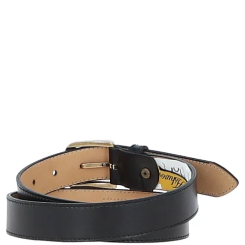 Women's Fashion Leather Belt With Gold Metal Pin Buckle Black: LB-303 8 Women's Fashion Leather Belt With Gold Metal Pin Buckle Black: LB-303 -The Bridge Store womens fashion leather belt with gold metal pin buckle black lb 303 p7218 26540 image