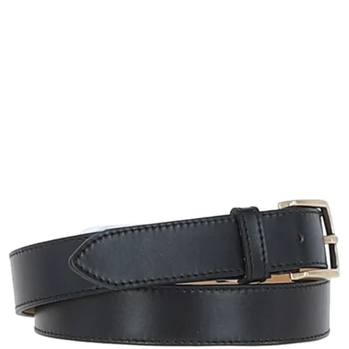 Women's Fashion Leather Belt With Gold Metal Pin Buckle Black: LB-303 9 Women's Fashion Leather Belt With Gold Metal Pin Buckle Black: LB-303 -The Bridge Store womens fashion leather belt with gold metal pin buckle black lb 303 p7218 26541 image