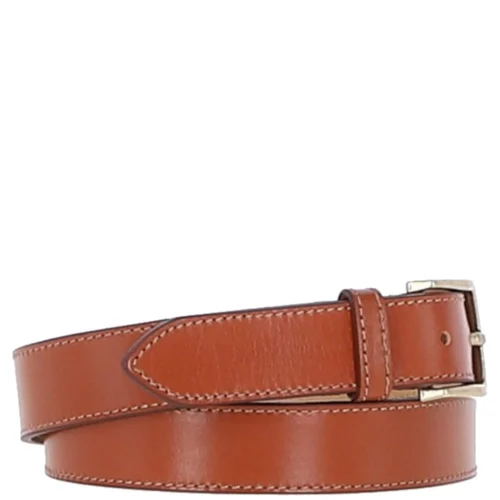 Women's Fashion Leather Belt With Gold Metal Pin Buckle Tan: LB-303 9 Women's Fashion Leather Belt With Gold Metal Pin Buckle Tan: LB-303 -The Bridge Store womens fashion leather belt with gold metal pin buckle tan lb 303 p7222 26557 image