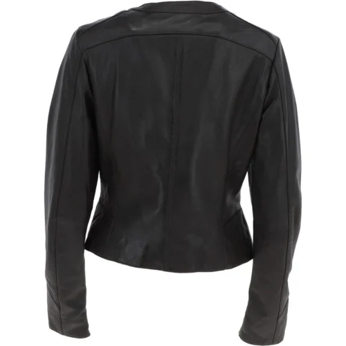 Womens Leather Jacket Brown : Jimena 8 Womens Leather Jacket Brown : Jimena -The Bridge Store womens leather jacket brown jimena p4159 17798 image