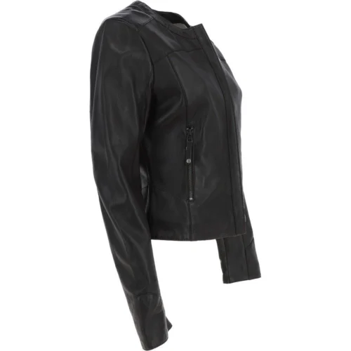 Womens Leather Jacket Brown : Jimena 9 Womens Leather Jacket Brown : Jimena -The Bridge Store womens leather jacket brown jimena p4159 17799 image