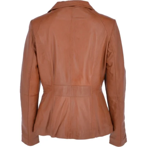 Womens Leather Jacket Tan/ Nap : Juliet 8 Womens Leather Jacket Tan/ Nap : Juliet -The Bridge Store womens leather jacket tan nap juliet p3265 14247 image