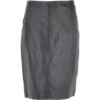 Women's Leather Pencil Skirt Black : V2 Knee -Default Template 2 womens leather pencil skirt black v2 knee p3337 14600 image