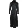 Womens Long Length Gothic Coat Black/nap : Lucine -Default Template 2 womens long length gothic coat black nap lucine p1249 5406 image