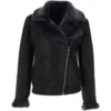 Womens Luxury Shearling Aviator Jacket Black/brissa: Alessa -Default Template 2 womens luxury shearling aviator jacket black brissa alessa p4391 18734 image
