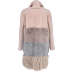 Womens Luxury Sheepskin Coat Baby Pink/multi : Shona 8 Womens Luxury Sheepskin Coat Baby Pink/multi : Shona -Default Template 2 womens luxury sheepskin coat baby pink multi shona p3433 15027 image