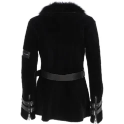 Womens Luxury Sheepskin Jacket Black: NC11 -Default Template 2 womens luxury sheepskin jacket black nc11 p5813 20739 image