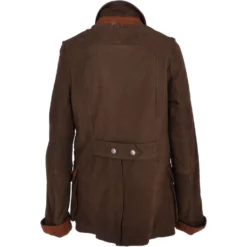 Women's Nubuck Leather Jacket Olive/Nub: Aidan -Default Template 2 womens nubuck leather jacket olive nub aidan p3259 14264 image