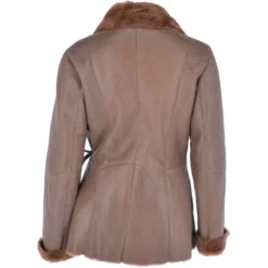 Women's Shearling Sheepskin Jacket Brown: Cassidy -Default Template 2 womens shearling sheepskin jacket brown cassidy p2994 13253 image