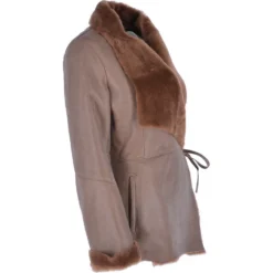Women's Shearling Sheepskin Jacket Brown: Cassidy -Default Template 2 womens shearling sheepskin jacket brown cassidy p2994 13254 image