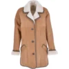 Women's Sheepskin Coat Biscuit Tan : Florence 1 Women's Sheepskin Coat Biscuit Tan : Florence -Default Template 2 womens sheepskin coat biscuit tan florence p3022 13337 image