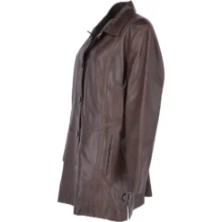 Front Page -Default Template 2 womens single breasted oversized leather coat mid brown app fiona p3298 14415 image