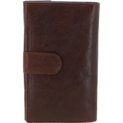 Women's Vintage Wash 12 Card Leather Purse Brandy : G-42 -Default Template 2 womens vintage wash 12 card leather purse brandy g 42 p4075 17430 image