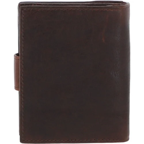 Women's Vintage Wash Leather Wallet Purse Brandy : G-41 -The Bridge Store womens vintage wash leather wallet purse brandy g 41 p4072 17412 image