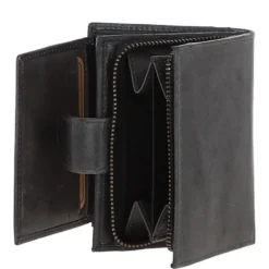 Women's Vintage Wash Leather Wallet Purse Grey: G-41 -Default Template 2 womens vintage wash leather wallet purse grey g 41 p5394 19508 image