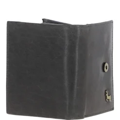 Women's Vintage Wash Leather Wallet Purse Grey: G-41 -Default Template 2 womens vintage wash leather wallet purse grey g 41 p5394 19509 image